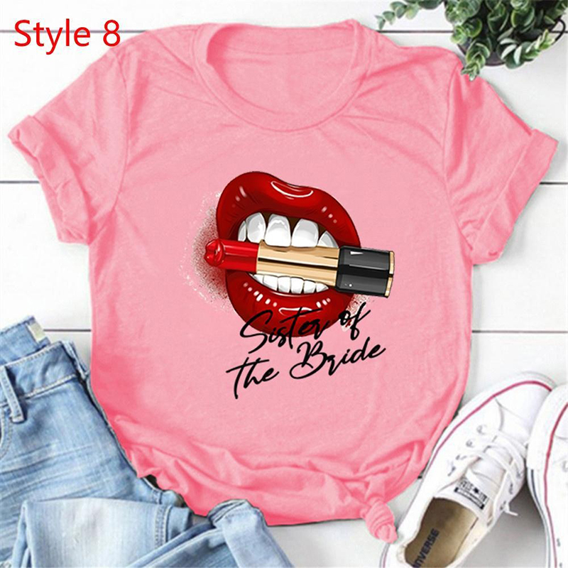 Funny Summer T Shirt for Bride - Summer Clothing Cheap 评论和价格