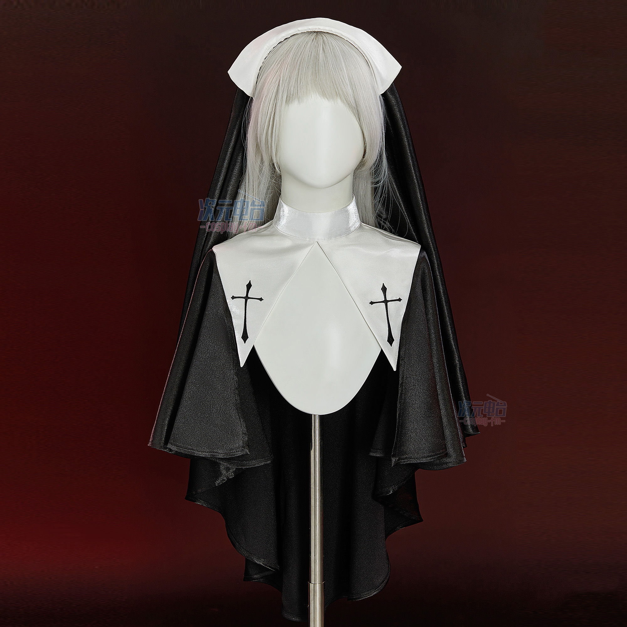 Nun Cosplay Costume Women Sexy - Romper Playsuit Women 评论和价格