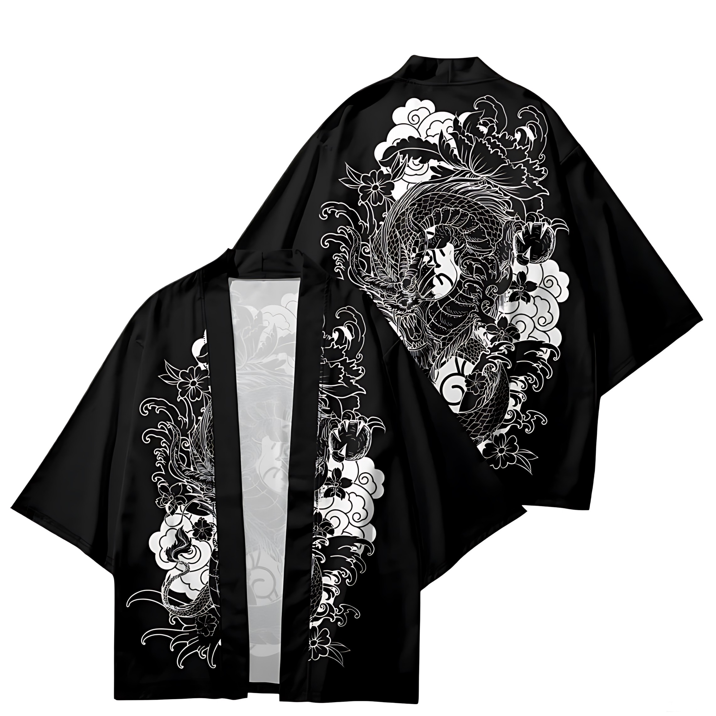 2026 Summer Men's Kimono 3D Pr - Summer Clothing Patterns 评论和价格