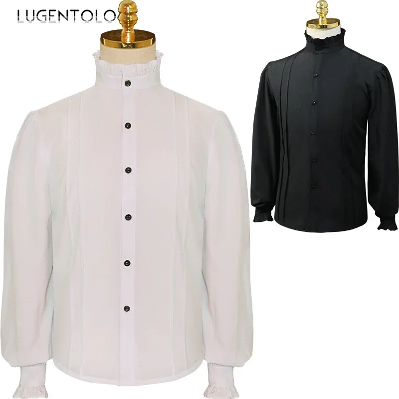 Men Medieval Renaissance Shirt - Summer Renaissance Clothing 评论和价格