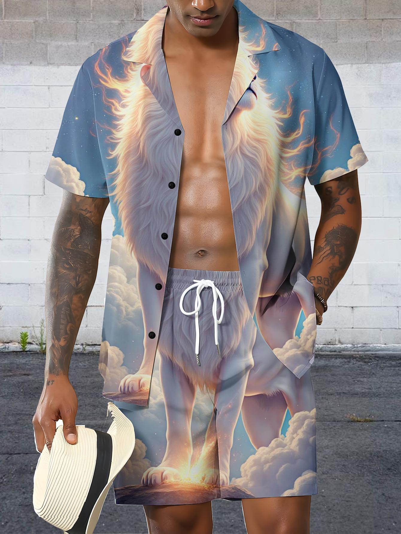 Men's Shirt Sets 2026 Spring/S - Summer Knit Clothing 评论和价格