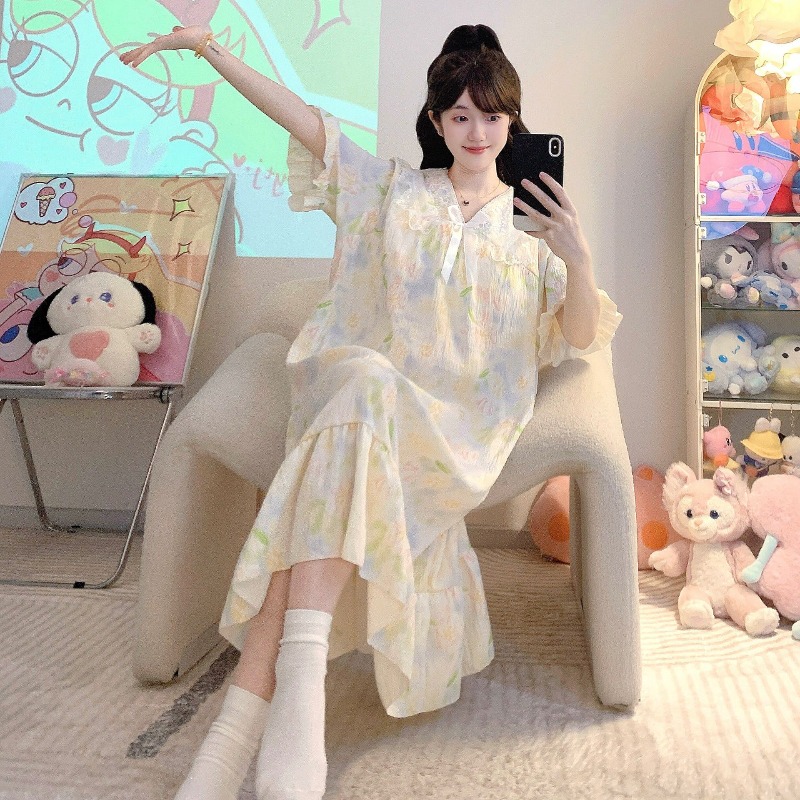 Plus Size Women's Cloud Cotton - Summer Clothing Elegant 评论和价格