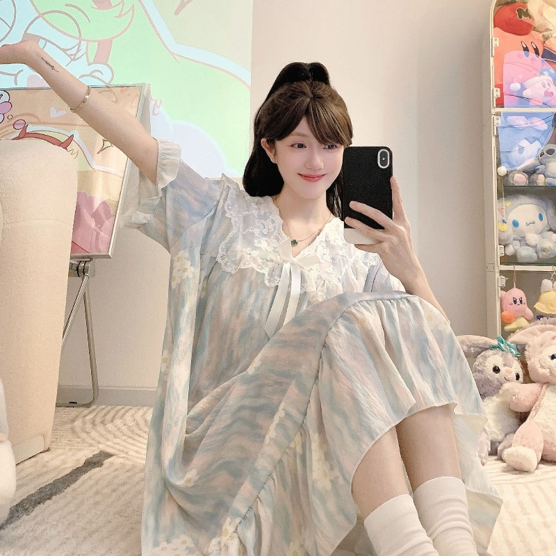 Plus Size Women's Cloud Cotton - Summer Clothing Elegant 评论和价格