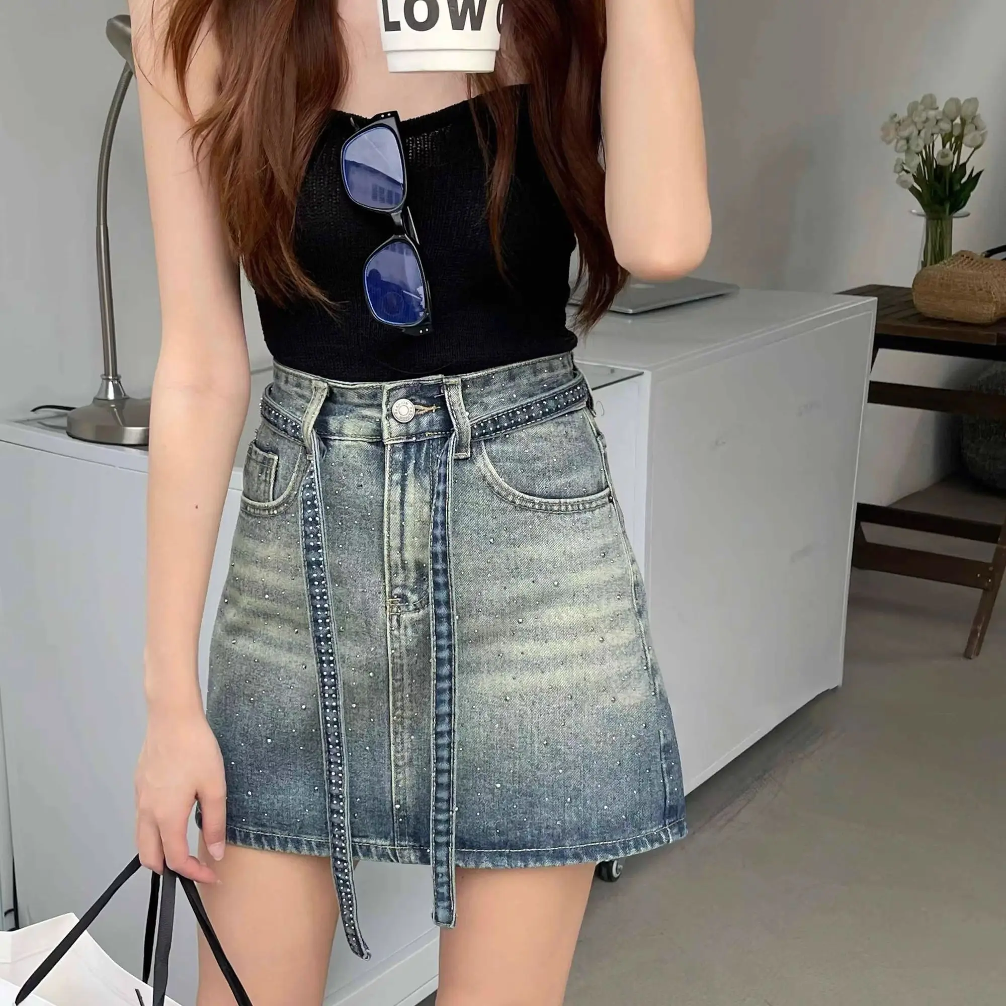 Jeans Skirts For Women Gradien - Summer Clothing Cheap 评论和价格