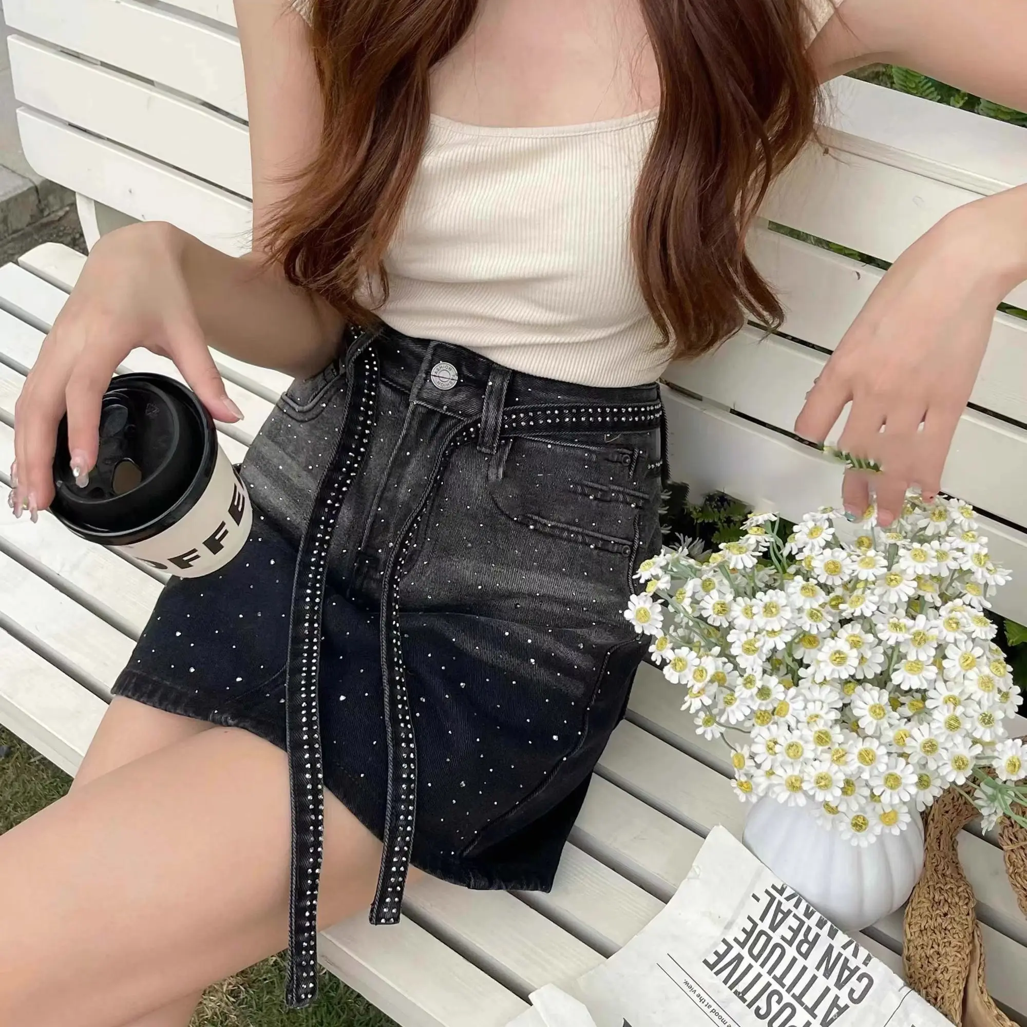Jeans Skirts For Women Gradien - Summer Clothing Cheap 评论和价格