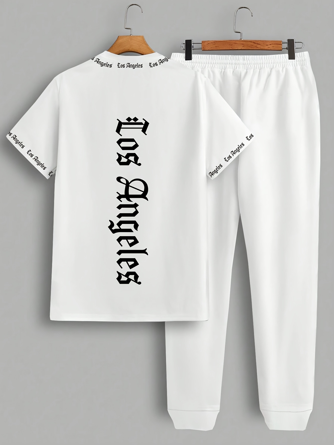 Summer Men's Gothic Letter Pri - Summer Goth Clothing 评论和价格