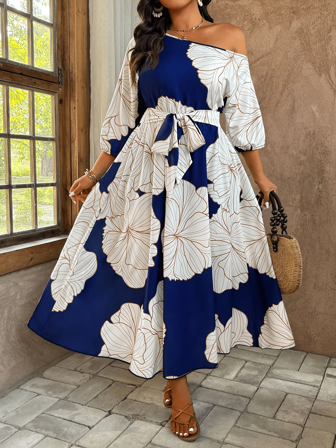Elegant Multicolor Floral Patt - Summer Clothing Patterns 评论和价格