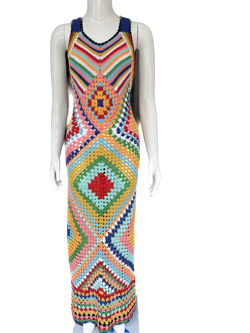 Summer Boho Handmade Crochet M - Summer Dresses Yours Clothing 评论和价格