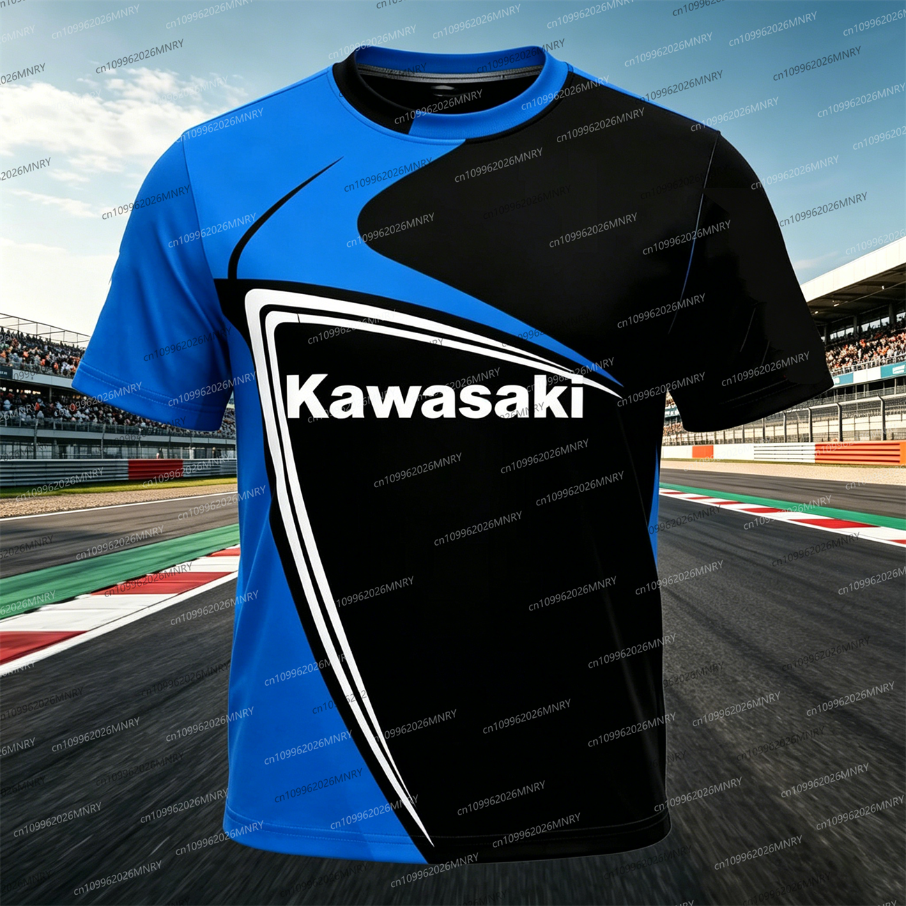 Men t-shirt top Kawasaki Motor - Summer Clothing Motorcycle 评论和价格
