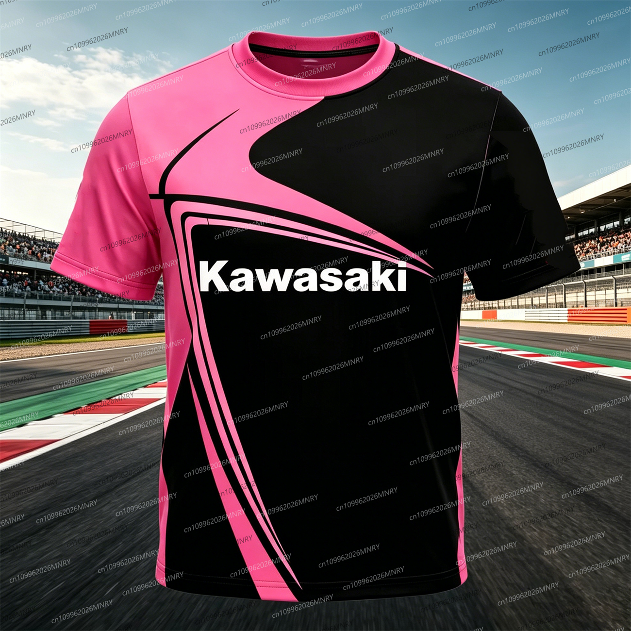 Men t-shirt top Kawasaki Motor - Summer Clothing Motorcycle 评论和价格