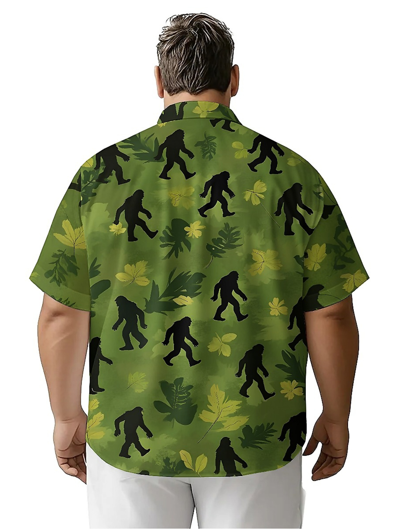 Men's Plus Size Hawaiian Shirt - Summer Clothing Patterns 评论和价格