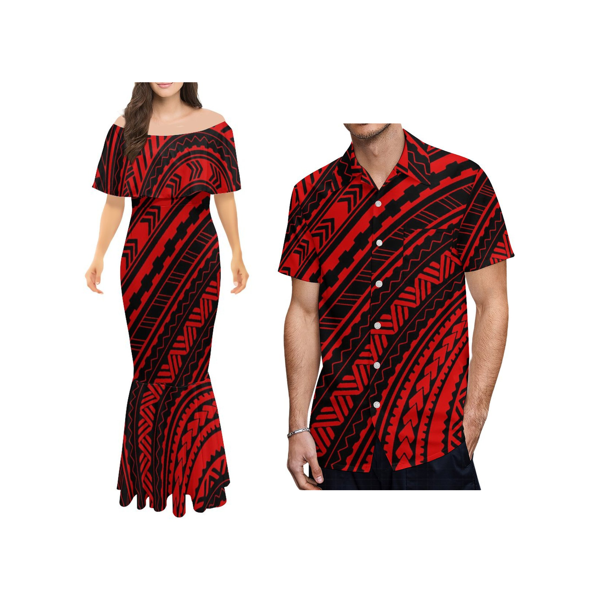 Polynesian Tribal Clothing Hig - Summer Clothing Design 评论和价格
