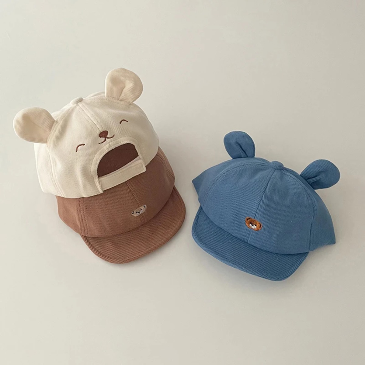 Kawaii Cartoon Bear Ears Solid - Summer Kids Clothing 评论和价格