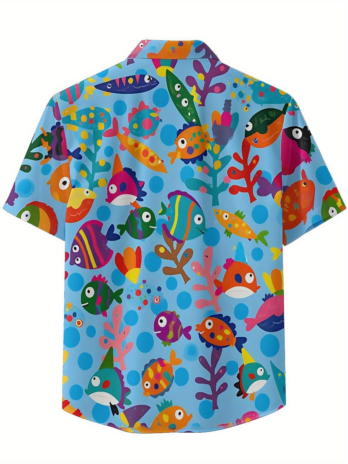 Men's Plus Size Hawaiian Shirt - Summer Clothing Patterns 评论和价格