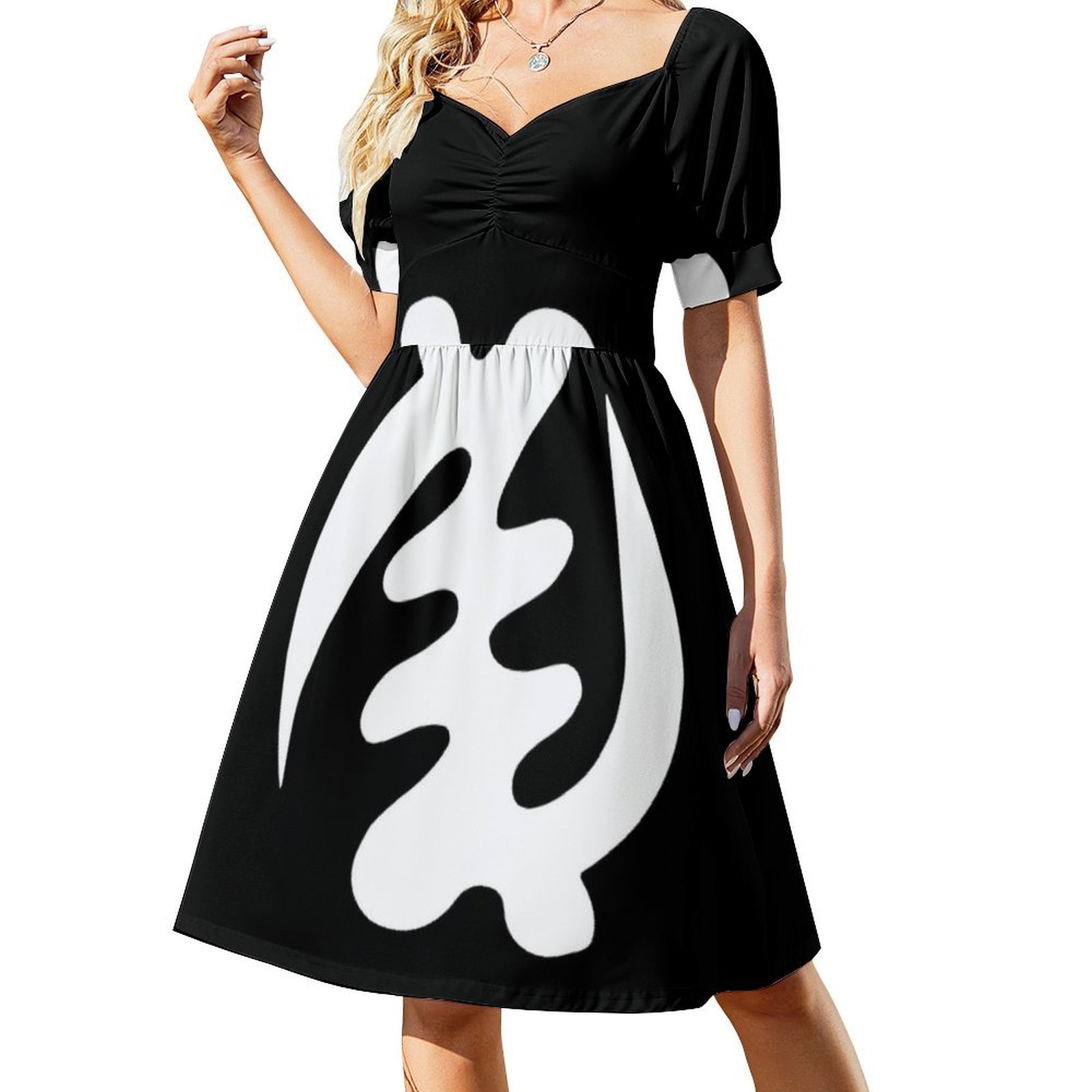 Gye Nyame White Afrocentric De - Summer Clothing Design 评论和价格