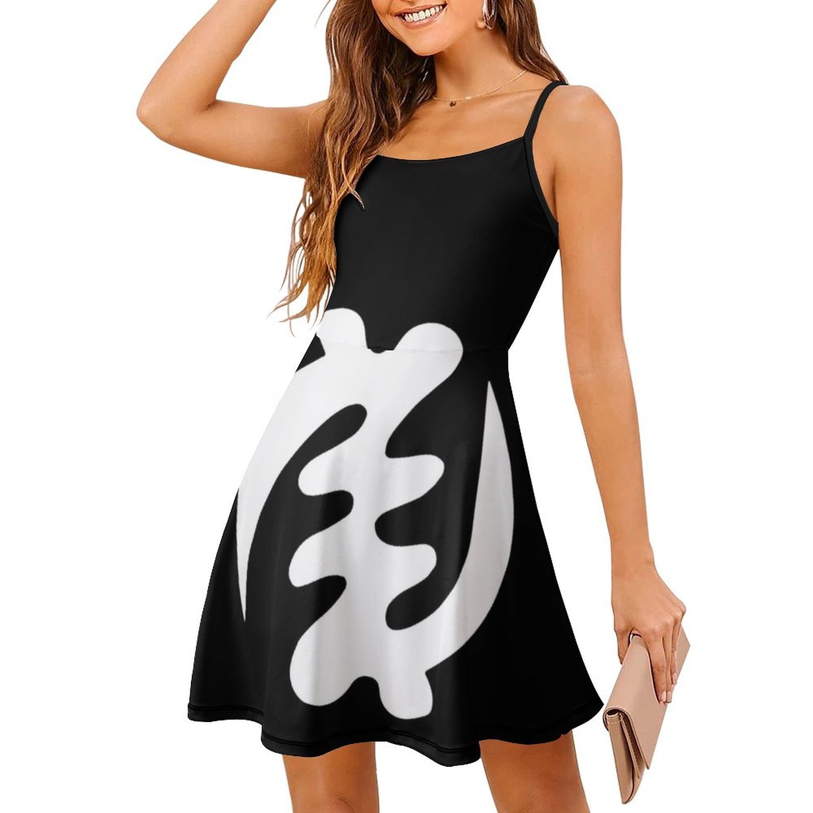 Gye Nyame White Afrocentric De - Summer Clothing Design 评论和价格
