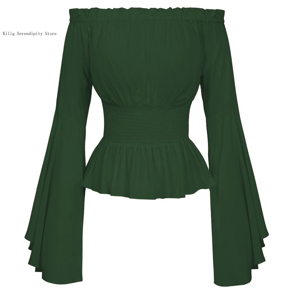 Middle Ages Tops and Long Slee - Summer Renaissance Clothing 评论和价格