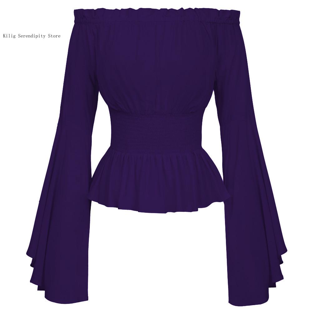 Middle Ages Tops and Long Slee - Summer Renaissance Clothing 评论和价格