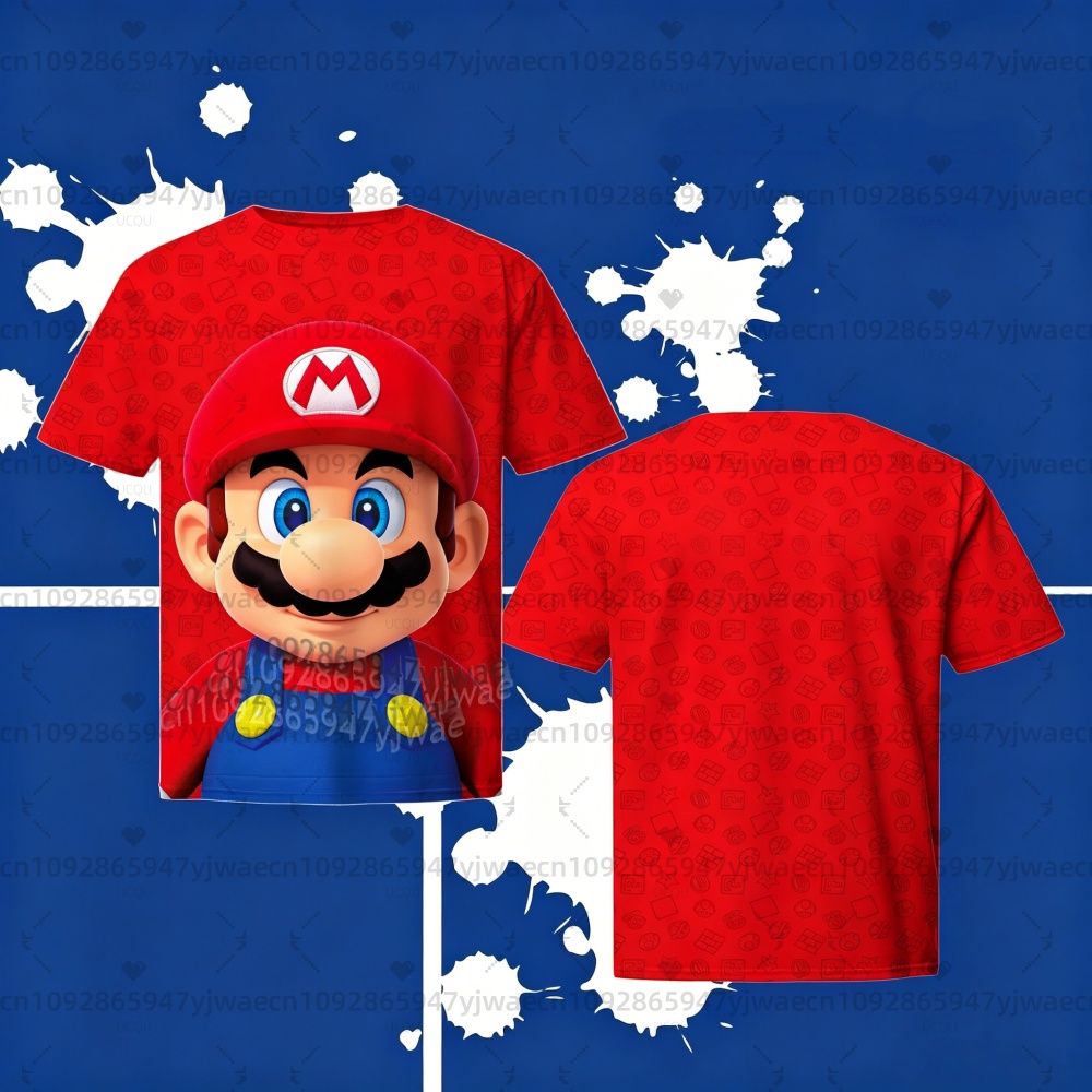 2026 men Super Mario Bros. Yos - Summer Clothing Elegant 评论和价格