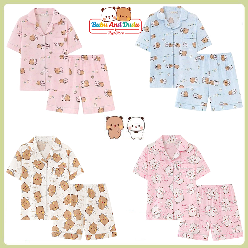 Panda Bubu And Yier Pajamas Pa - Summer Edition Clothing 评论和价格