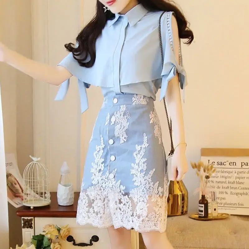 Office Women's Two Skirt Piece - Summer Clothing Trends 2025 评论和价格