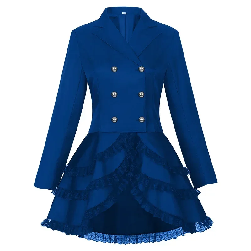 Women Gothic Dress Lace Perfor - Summer Renaissance Clothing 评论和价格