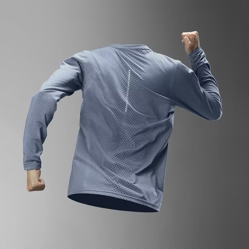Men's Long Sleeve Quick-Dry Sp - Summer Clothing Men 评论和价格