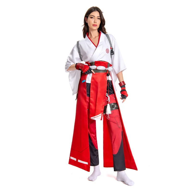 Game OW Kiriko Cosplay Costume - Romper Playsuit Women 评论和价格