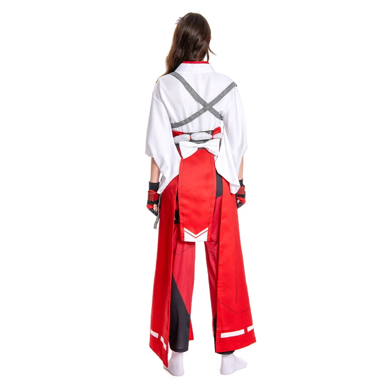 Game OW Kiriko Cosplay Costume - Romper Playsuit Women 评论和价格