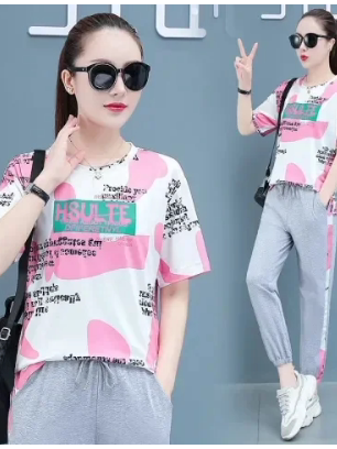 Summer New Thin Short Sleeve H - Summer Clothing Tagline 评论和价格