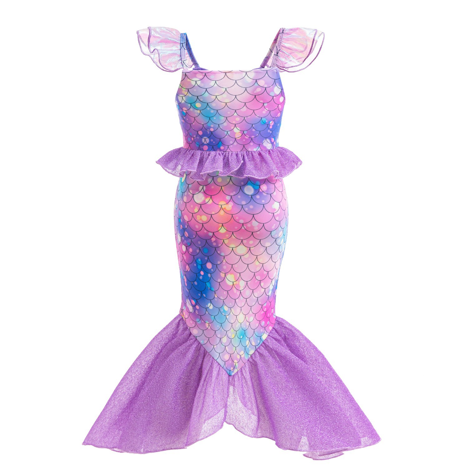 Disney New Ariel Princess Litt - Summer Kids Clothing 评论和价格