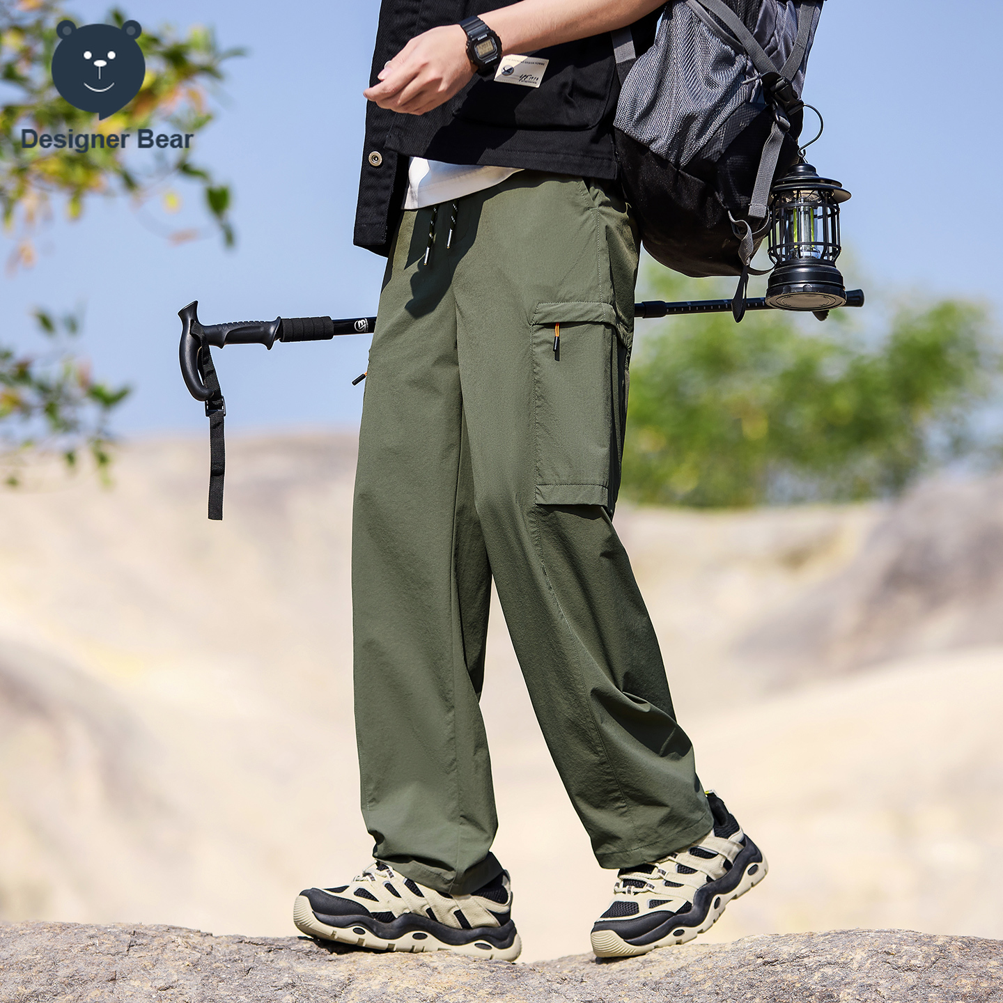 Brand Clothing Men's Cargo Pan - Summer Clothing Design 评论和价格
