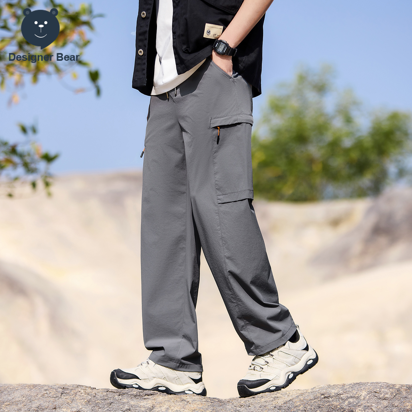 Brand Clothing Men's Cargo Pan - Summer Clothing Design 评论和价格