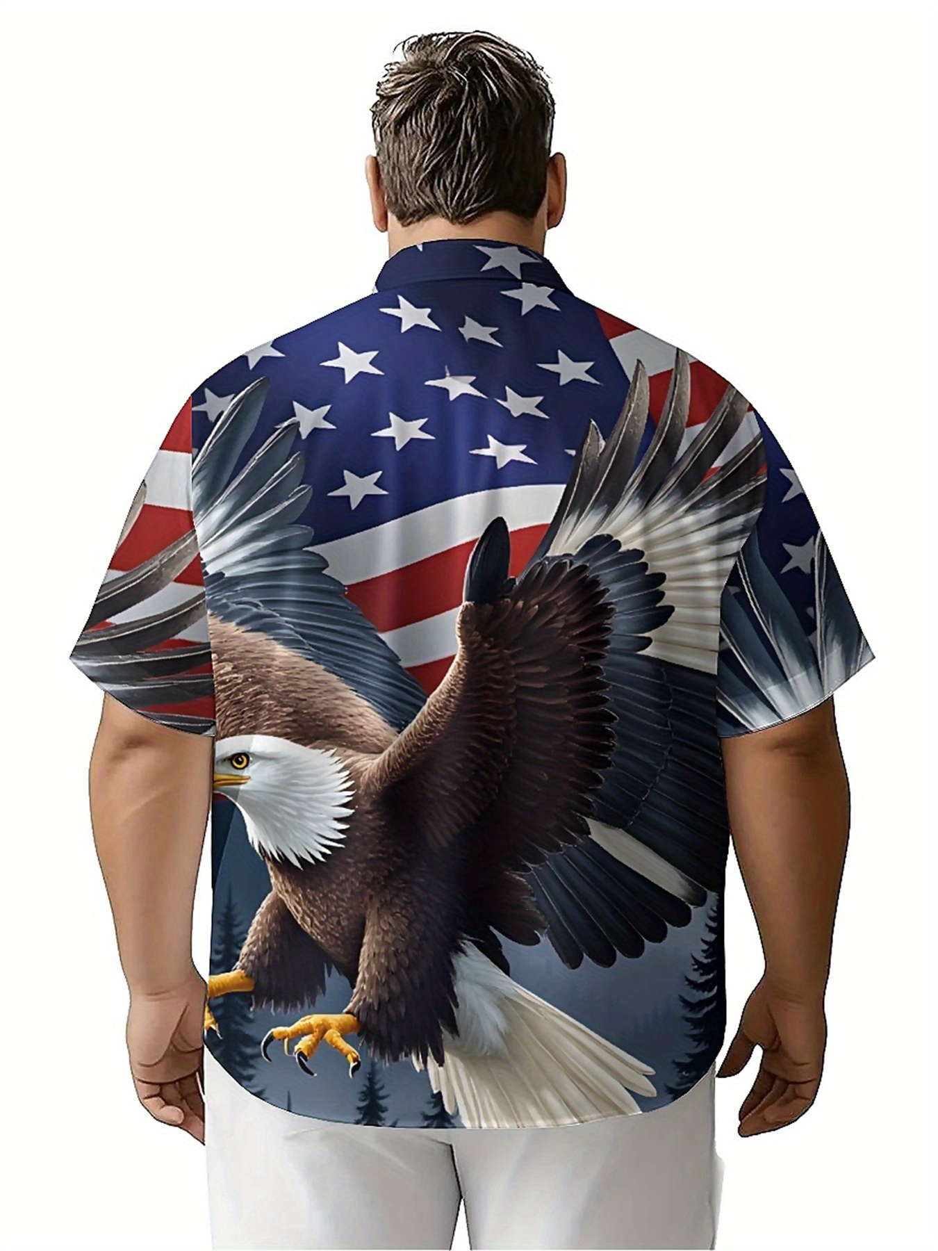 Men's Plus Size Hawaiian Shirt - Summer Clothing Patterns 评论和价格