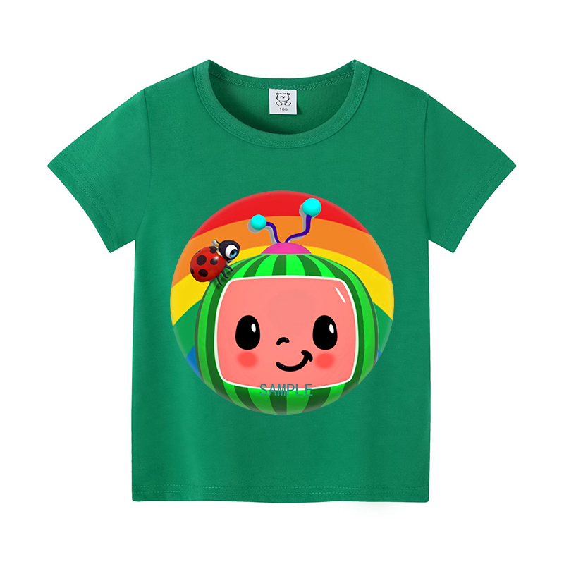 Cocomelons Baby T-Shirts Anime - Summer Kids Clothing 评论和价格