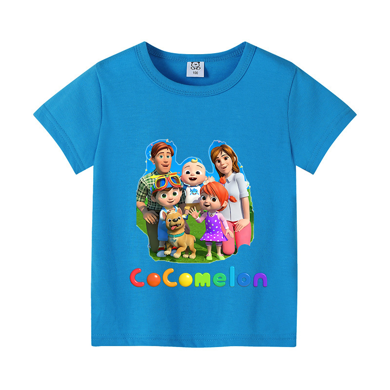 Cocomelons Baby T-Shirts Anime - Summer Kids Clothing 评论和价格