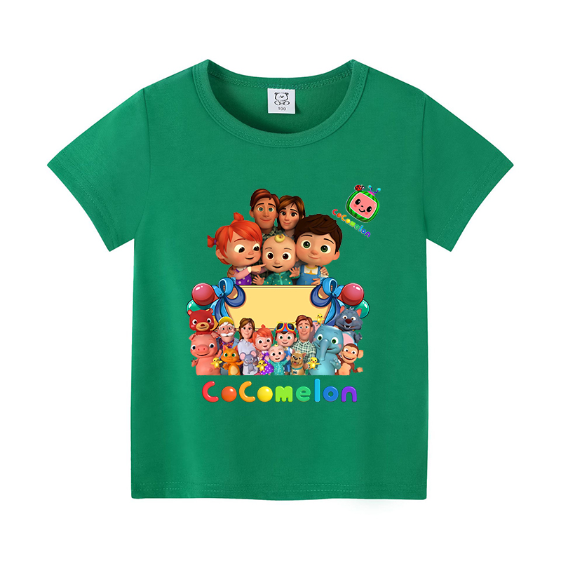 Cocomelons Baby T-Shirts Anime - Summer Kids Clothing 评论和价格