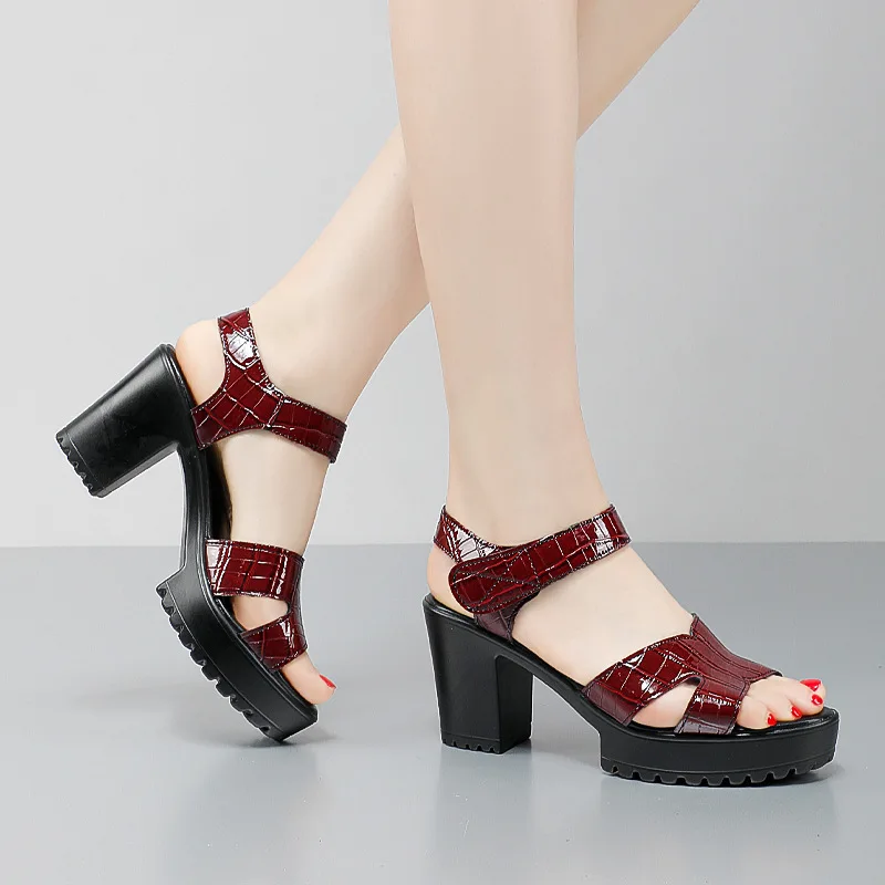 32-43 Genuine Leather Women Sa - Summer Clothing Sale 评论和价格