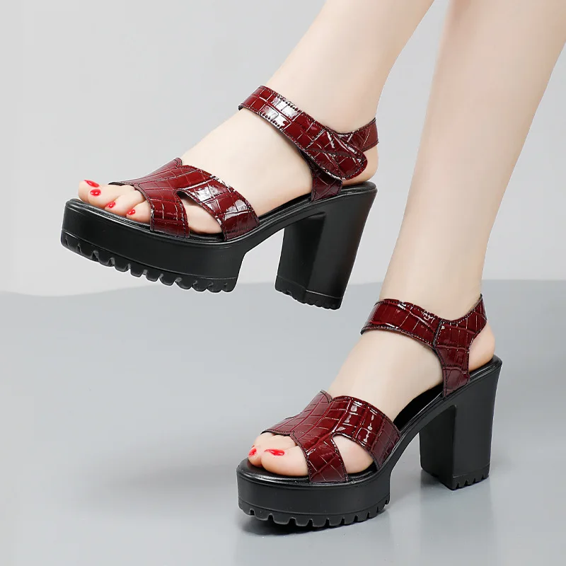 32-43 Genuine Leather Women Sa - Summer Clothing Sale 评论和价格