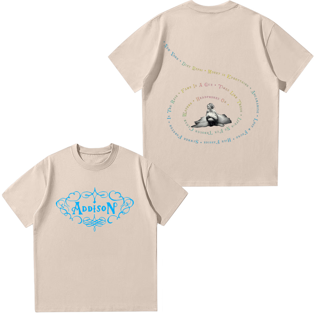 Addison Rae Pop Music T Shirt  - Summer Rae Clothing 评论和价格